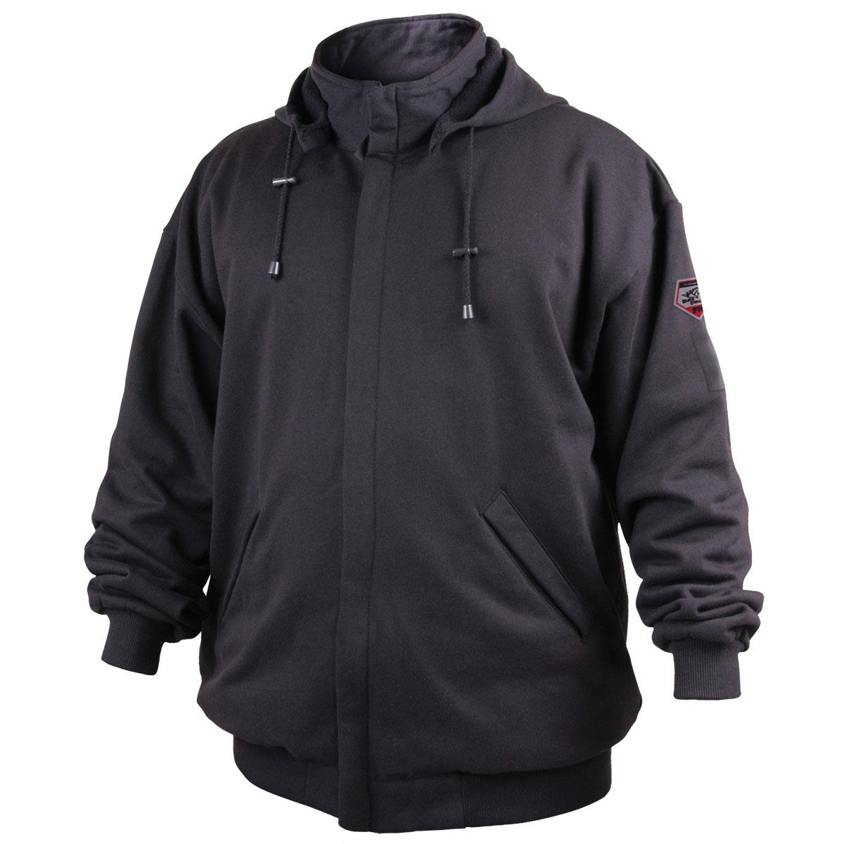 TRUGUARD 200 FR COTTON SWEATSHIRT BLACK - Jackets & Sweatshirts